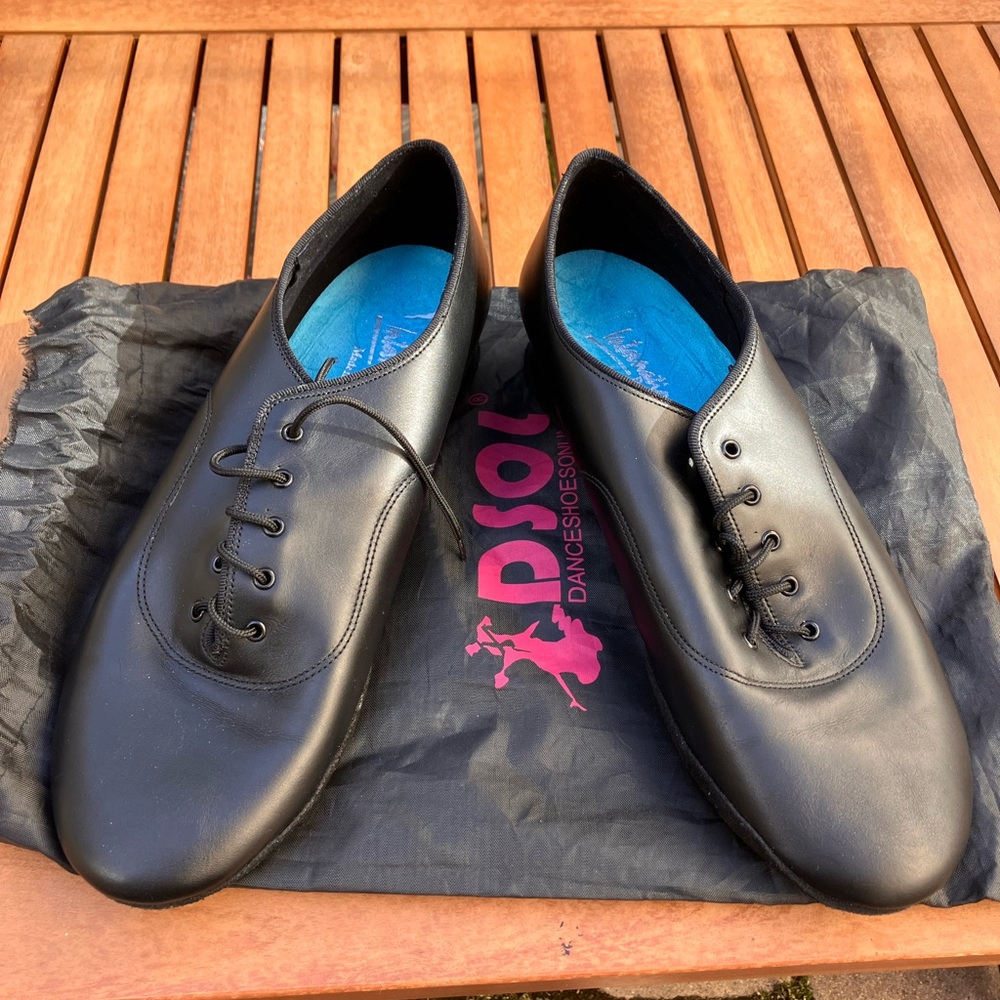 Black Men's Oxford Dance Shoes